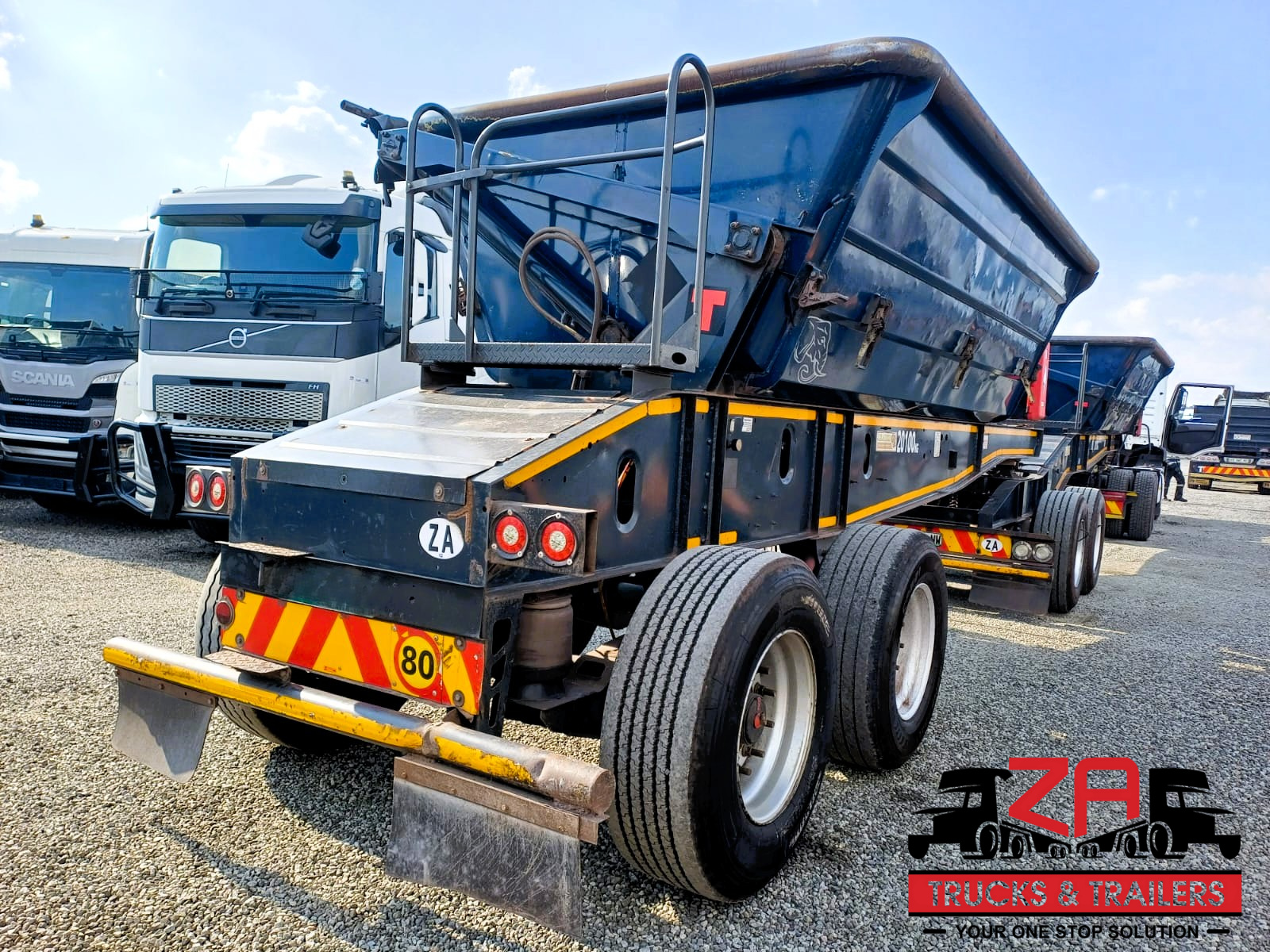 2020 LEADER 20 CUBE SIDE TIPPER TRAILER #53292